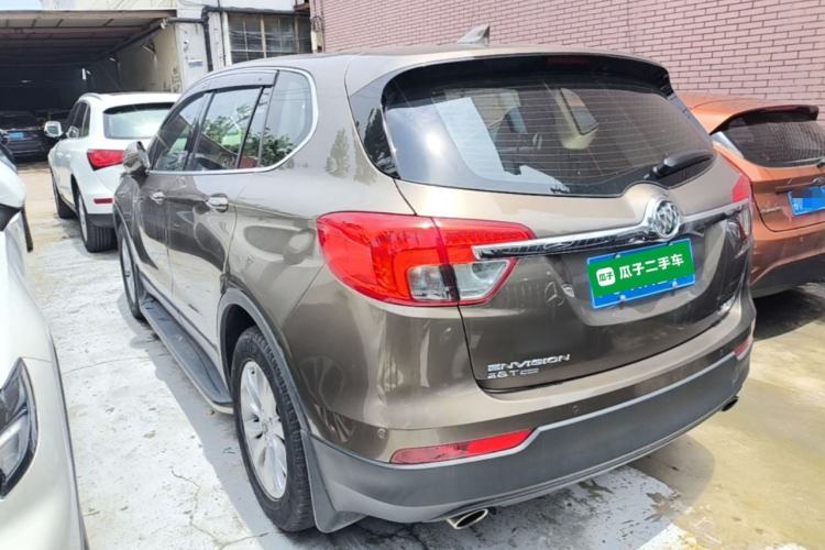 Used Buick Envision 2017 28T Four-Wheel Drive Elite Model Rear Left 45 Deg