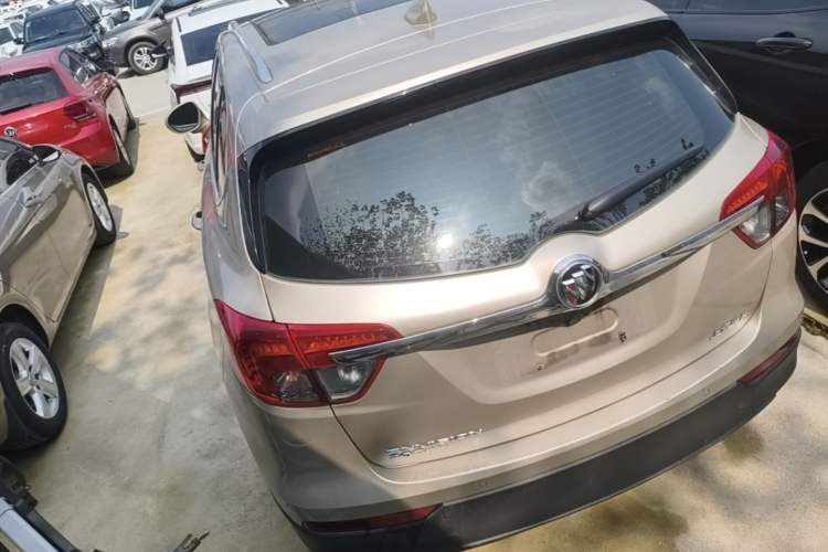 Used Buick Envision 2017 20T Four-Wheel Drive Luxury Model Rear Left 45 Deg