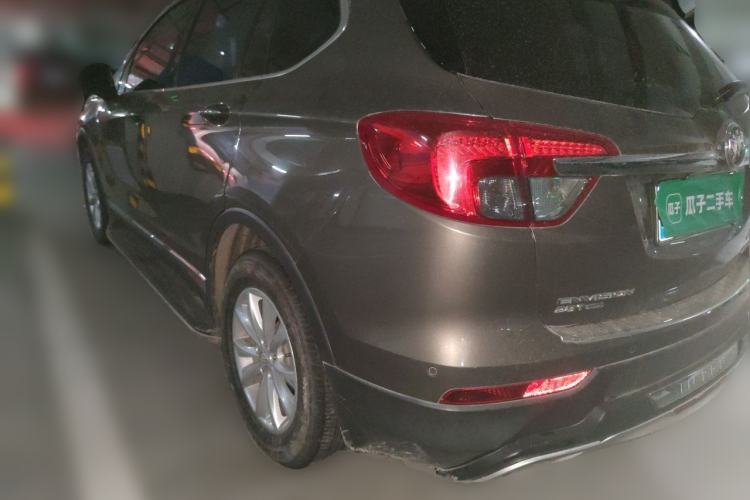 Used Buick Envision 2017 28T Four-Wheel Drive Leading Model Rear Left 45 Deg