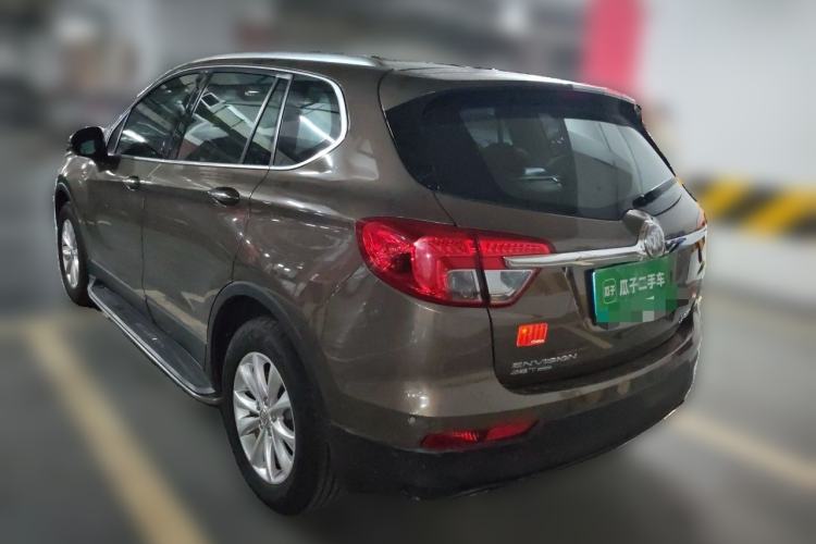Used Buick Envision 2017 28T Four-Wheel Drive Luxury Model Rear Left 45 Deg