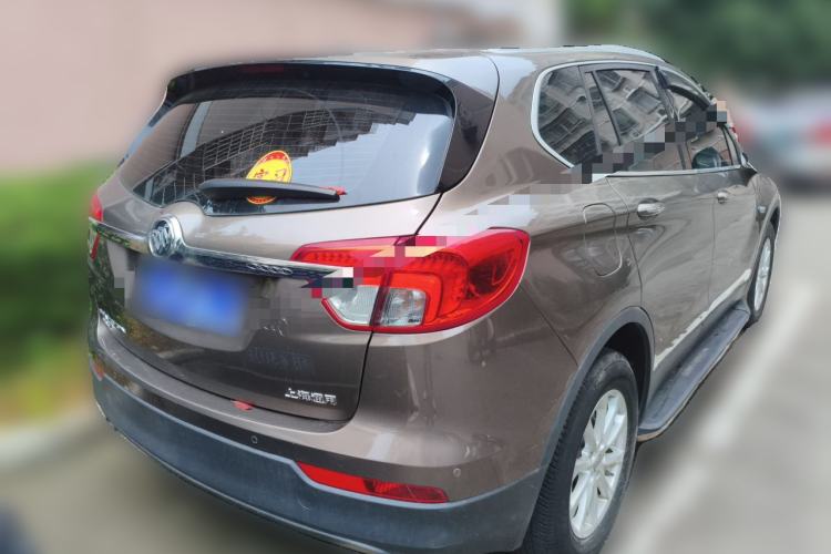 Used Buick Envision 2017 20T Two-Wheel Drive Elite Version Rear Right 45 Deg