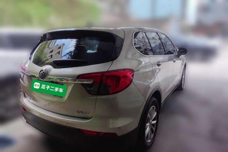 Used Buick Envision 2017 28T Four-Wheel Drive Elite Model Rear Right 45 Deg