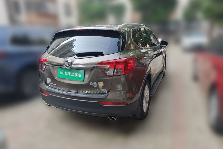 Used Buick Envision 2017 28T Four-Wheel Drive Elite Model Rear Right 45 Deg