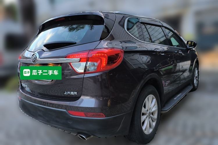 Used Buick Envision 2017 28T Four-Wheel Drive All-Terrain Flagship Edition Rear Right 45 Deg