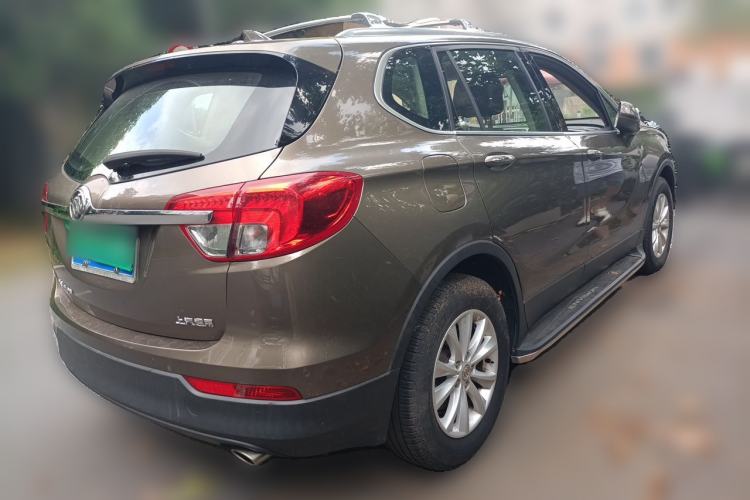 Used Buick Envision 2017 28T Four-Wheel Drive Luxury Model Rear Right 45 Deg