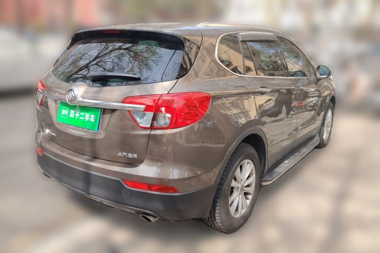 Used Buick Envision 2017 28T Four-Wheel Drive Luxury Model Rear Right 45 Deg