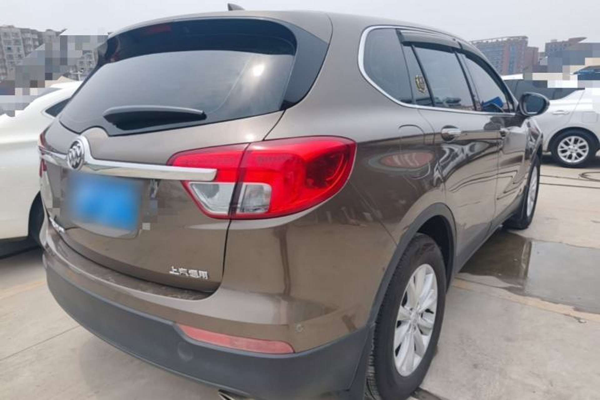 Used Buick Envision 2017 28T Four-Wheel Drive Elite Model Rear Right 45 Deg