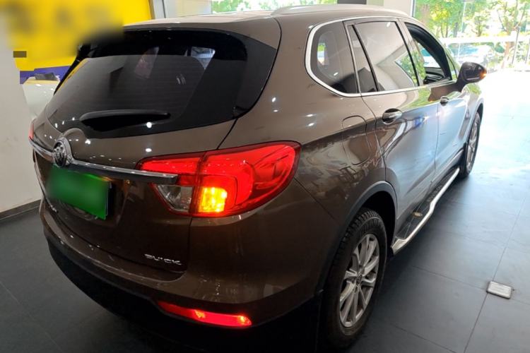 Used Buick Envision 2017 20T Two-Wheel Drive Elite Version Rear Right 45 Deg