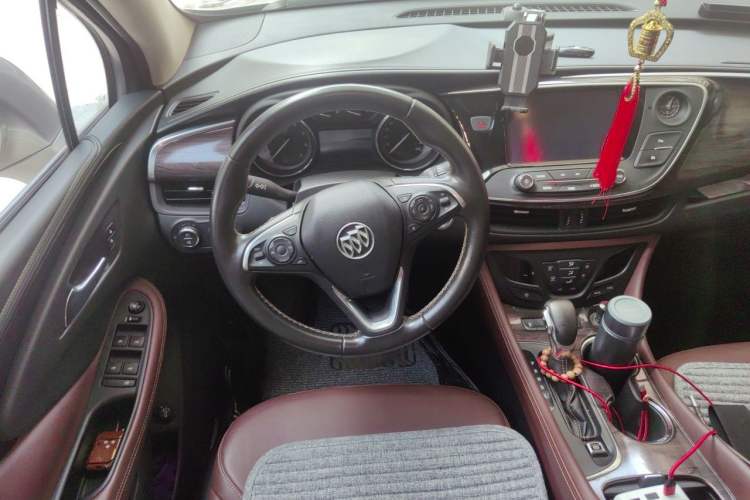 Used Buick Envision 2017 28T Four-Wheel Drive Elite Model Steering Wheel