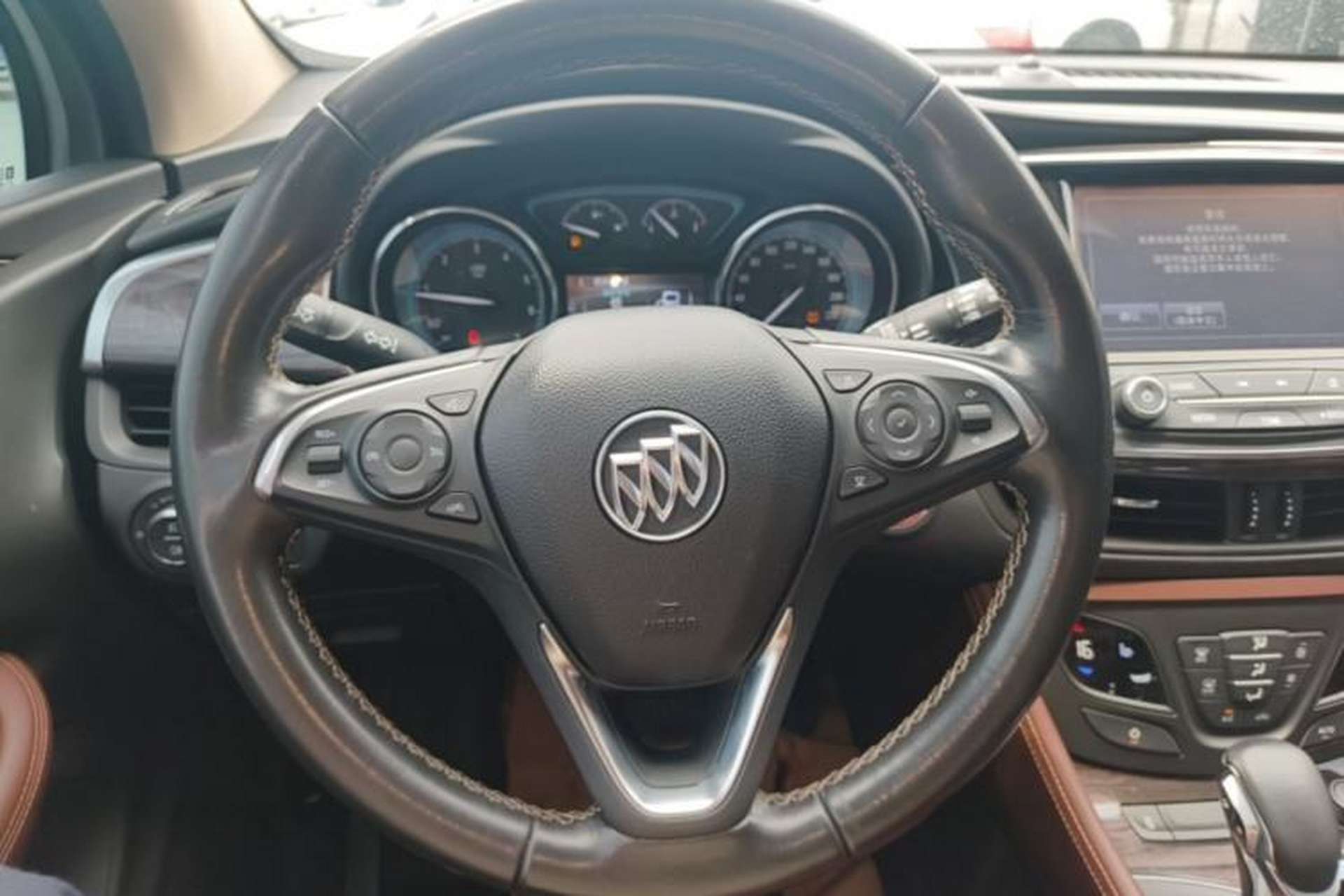 Used Buick Envision 2017 28T Four-Wheel Drive Elite Model Steering Wheel