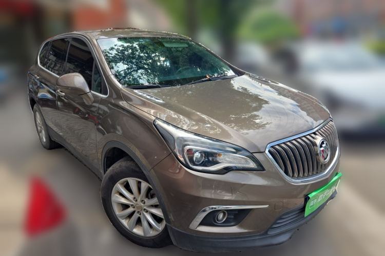 Used Buick Envision 2017 28T Four-Wheel Drive Elite Model Front Right 45 Deg