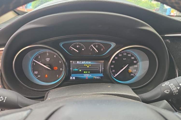 Used Buick Envision 2017 28T Four-Wheel Drive Elite Model Instrument Cluster