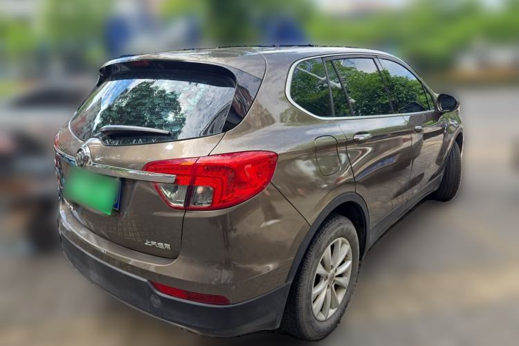 Used Buick Envision 2017 28T Four-Wheel Drive Elite Model Rear Right 45 Deg