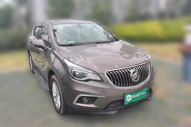 Used Buick Envision 2017 28T Four-Wheel Drive Elite Model Front Right 45 Deg
