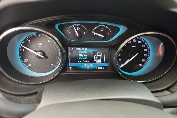 Used Buick Envision 2017 28T Four-Wheel Drive Elite Model Instrument Cluster