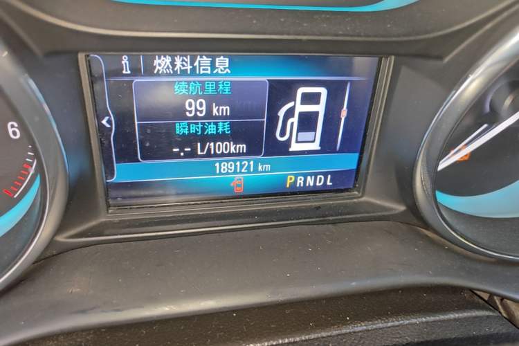 Used Buick Envision 2017 20T Two-Wheel Drive Elite Version Odometer Close Up