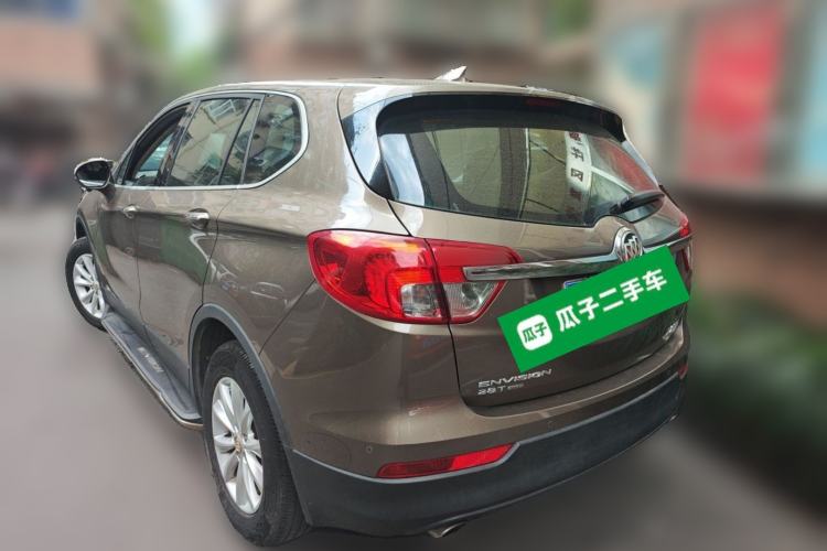 Used Buick Envision 2017 28T Four-Wheel Drive Elite Model Rear Left 45 Deg