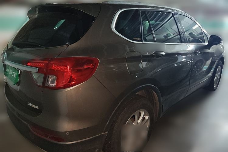 Used Buick Envision 2017 20T Two-Wheel Drive Elite Version Rear Right 45 Deg