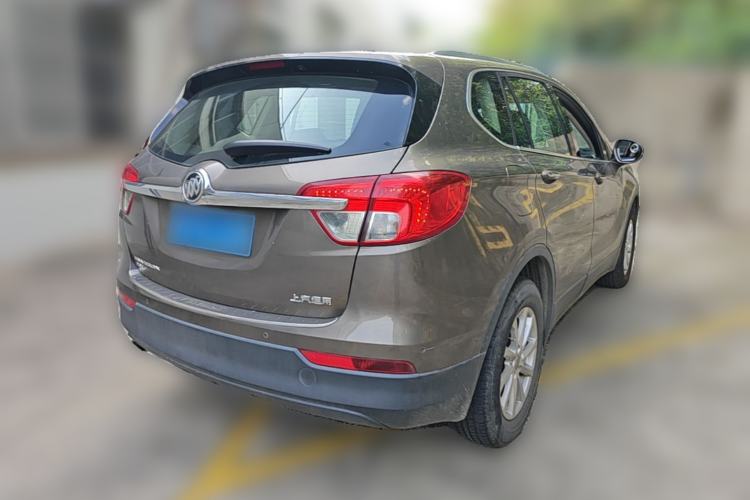 Used Buick Envision 2017 20T Two-Wheel Drive Elite Version Rear Right 45 Deg