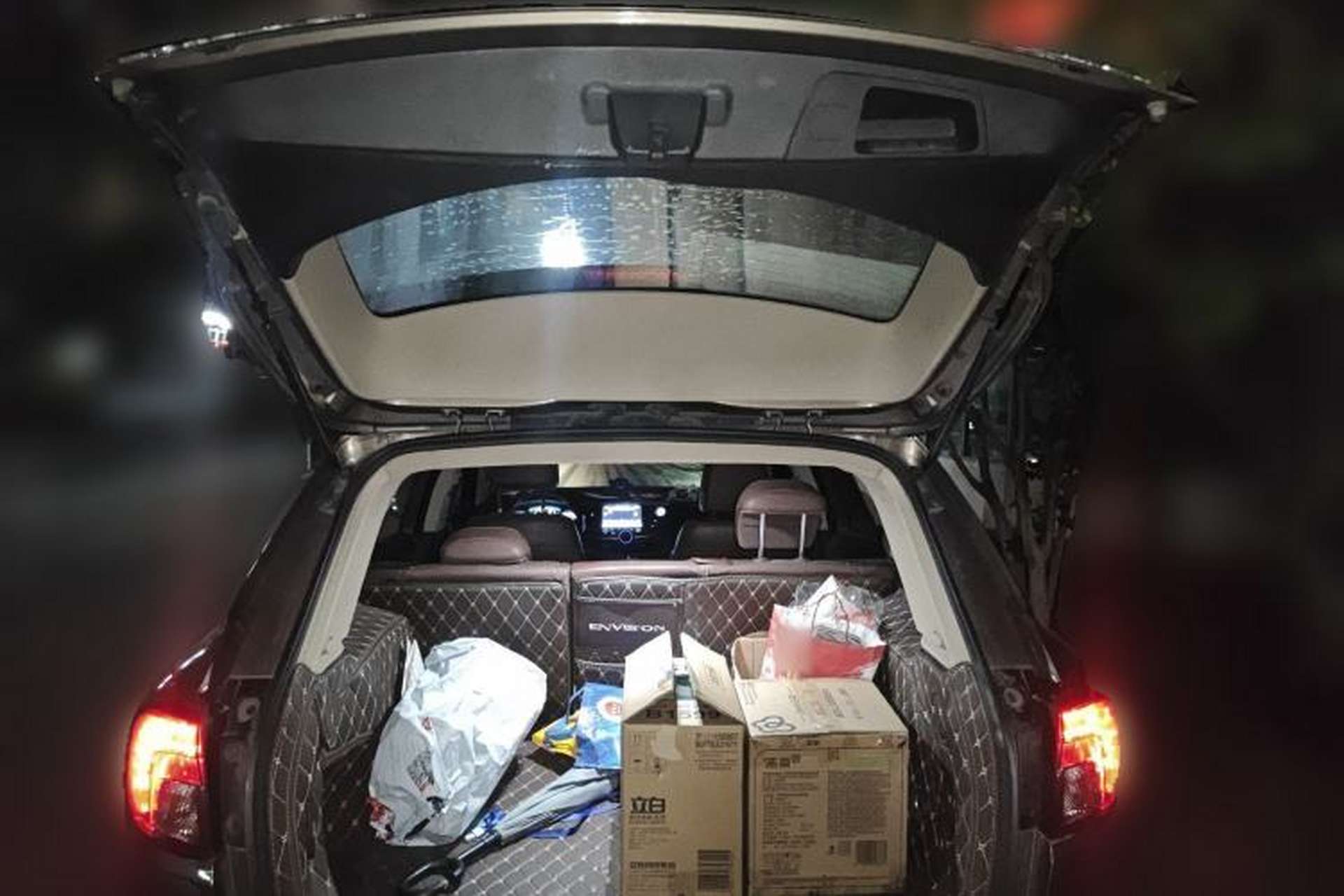 Used Buick Envision 2017 20T Two-Wheel Drive Elite Version Trunk