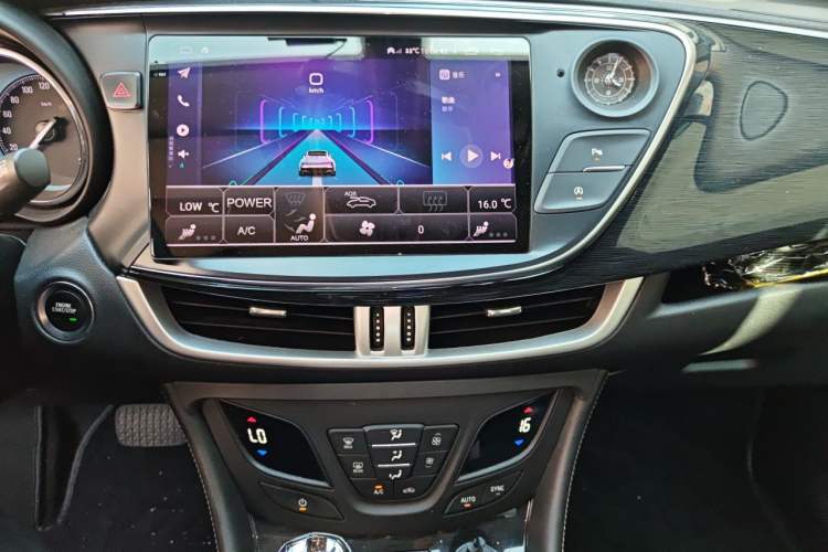 Used Buick Envision 2017 20T Two-Wheel Drive Leading Version Audio And AC Panel