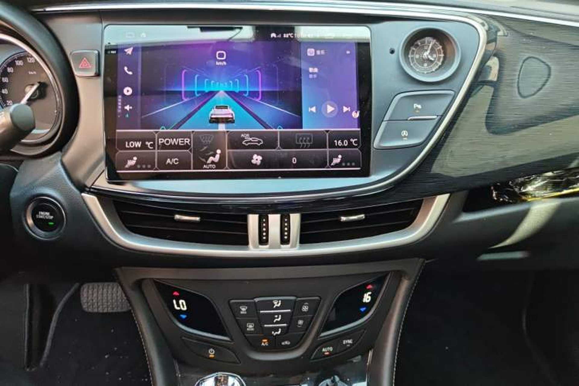 Used Buick Envision 2017 20T Two-Wheel Drive Leading Version Audio And AC Panel