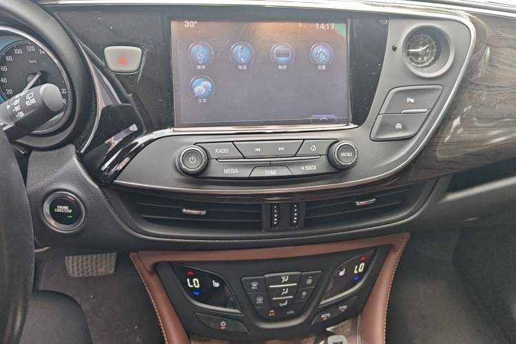 Used Buick Envision 2017 20T Two-Wheel Drive Elite Version Audio And AC Panel