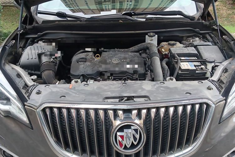 Used Buick Envision 2017 20T Two-Wheel Drive Luxury Model Engine Bay