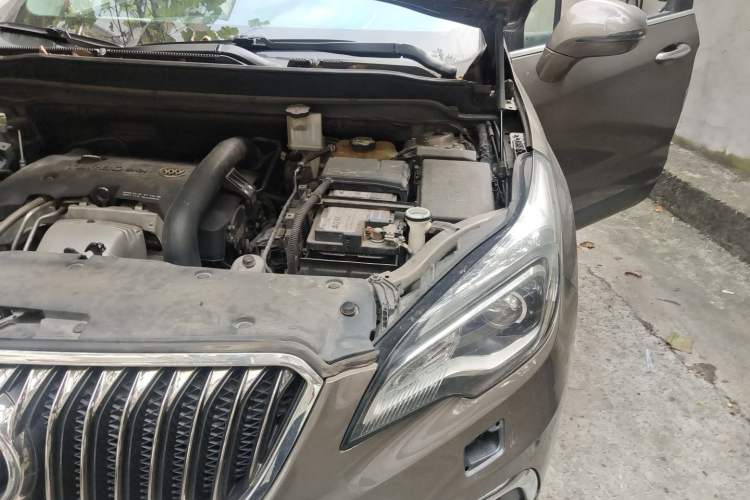 Used Buick Envision 2017 28T Four-Wheel Drive Elite Model Engine Bay Left