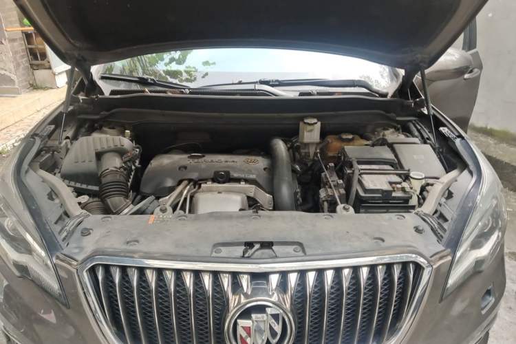 Used Buick Envision 2017 28T Four-Wheel Drive Elite Model Engine Bay