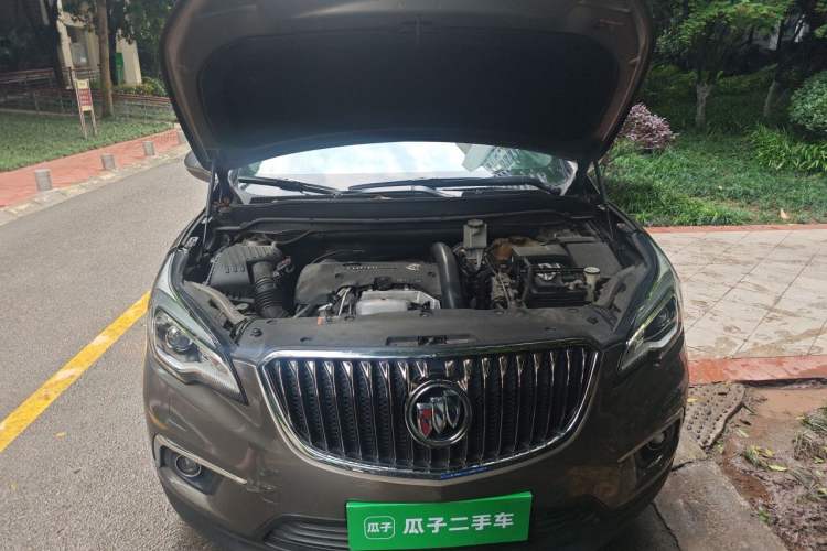 Used Buick Envision 2017 28T Four-Wheel Drive Elite Model Engine Bay
