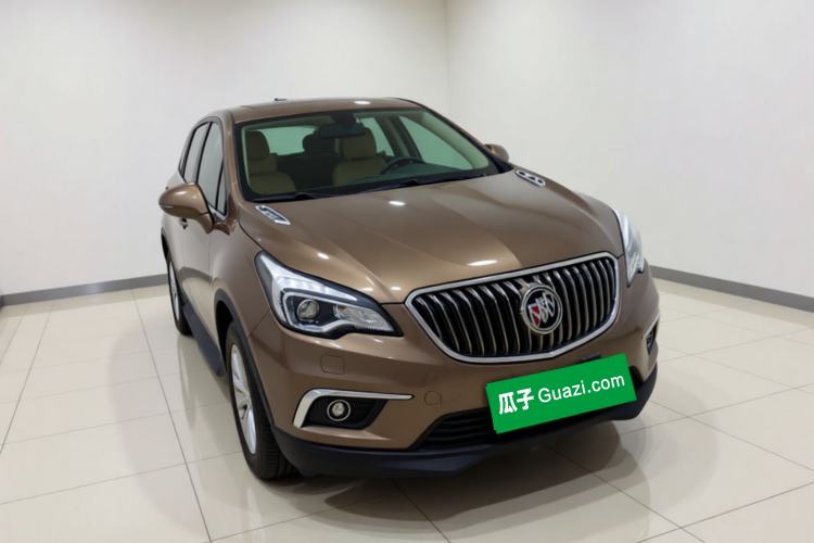 Used Buick Envision 2017 28T Four-Wheel Drive Elite Model Front Right 45 Deg