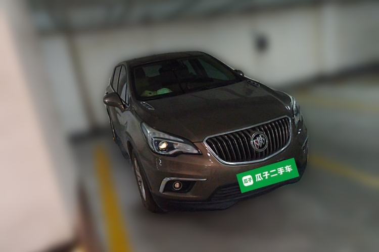 Used Buick Envision 2017 28T Four-Wheel Drive Elite Model Front Right 45 Deg