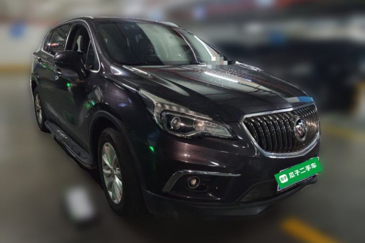 Used Buick Envision 2017 28T Four-Wheel Drive Elite Model Front Right 45 Deg