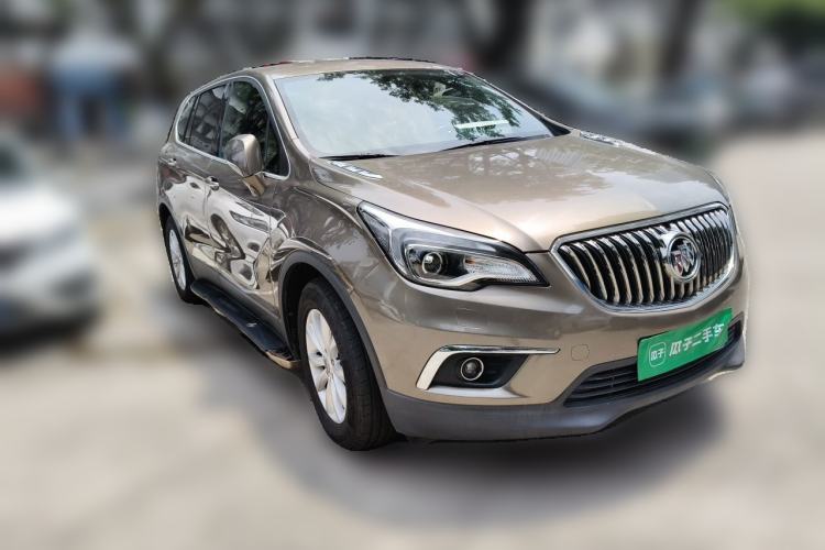 Used Buick Envision 2017 28T Four-Wheel Drive Elite Model Front Right 45 Deg