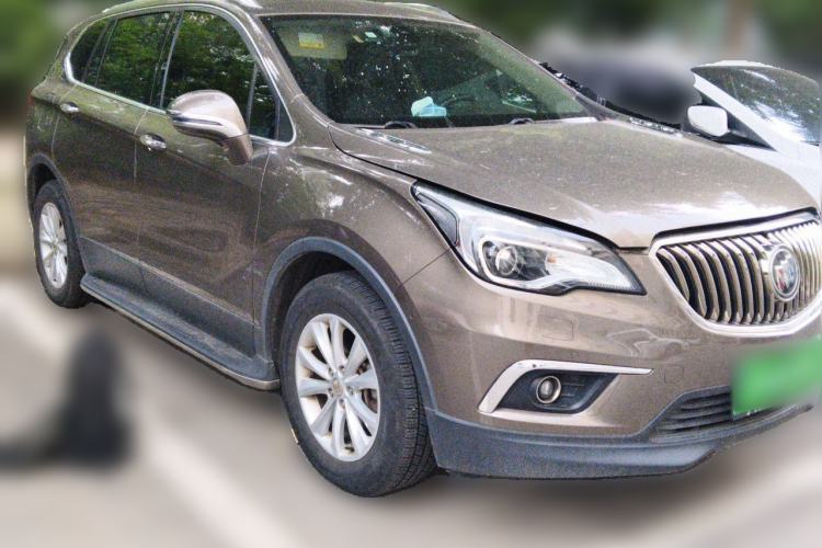 Used Buick Envision 2017 28T Four-Wheel Drive Luxury Model Front Right 45 Deg