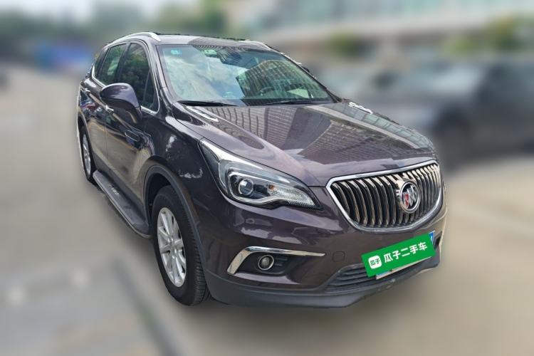 Used Buick Envision 2017 20T Two-Wheel Drive Elite Version Front Right 45 Deg