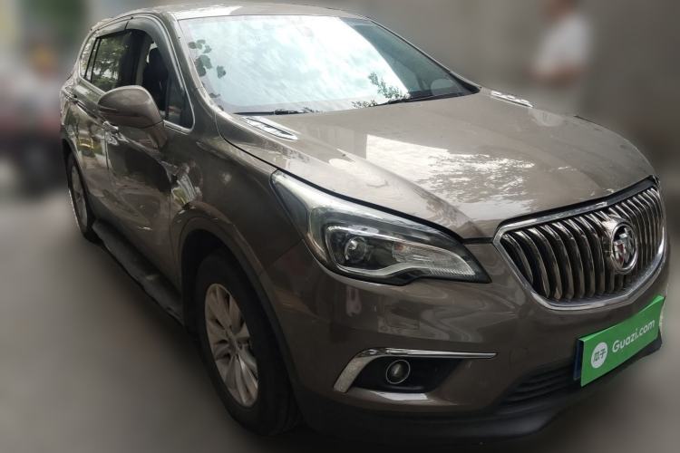 Used Buick Envision 2017 28T Four-Wheel Drive Elite Model Front Right 45 Deg