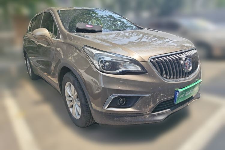 Used Buick Envision 2017 28T Four-Wheel Drive Elite Model Front Right 45 Deg