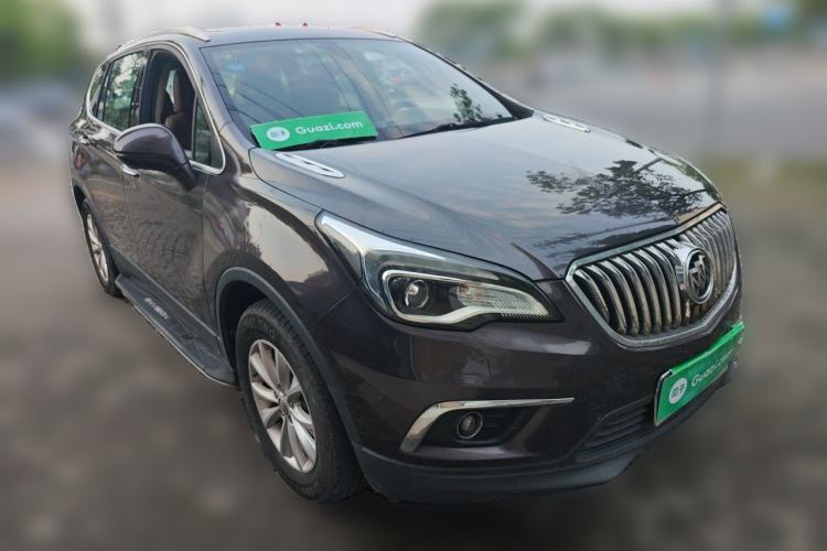 Used Buick Envision 2017 28T Four-Wheel Drive Elite Model Front Right 45 Deg