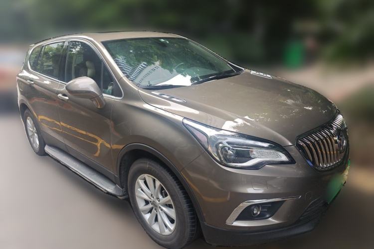 Used Buick Envision 2017 28T Four-Wheel Drive Elite Model Front Right 45 Deg