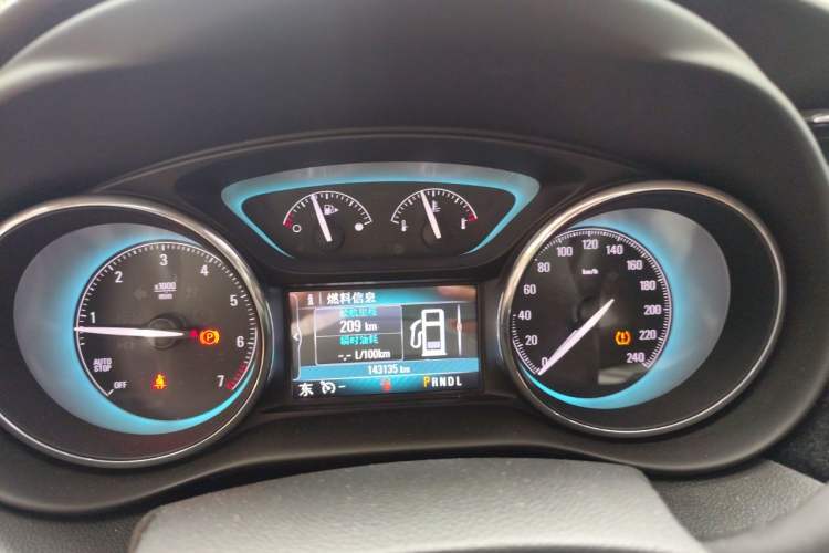 Used Buick Envision 2017 28T Four-Wheel Drive Elite Model Instrument Cluster