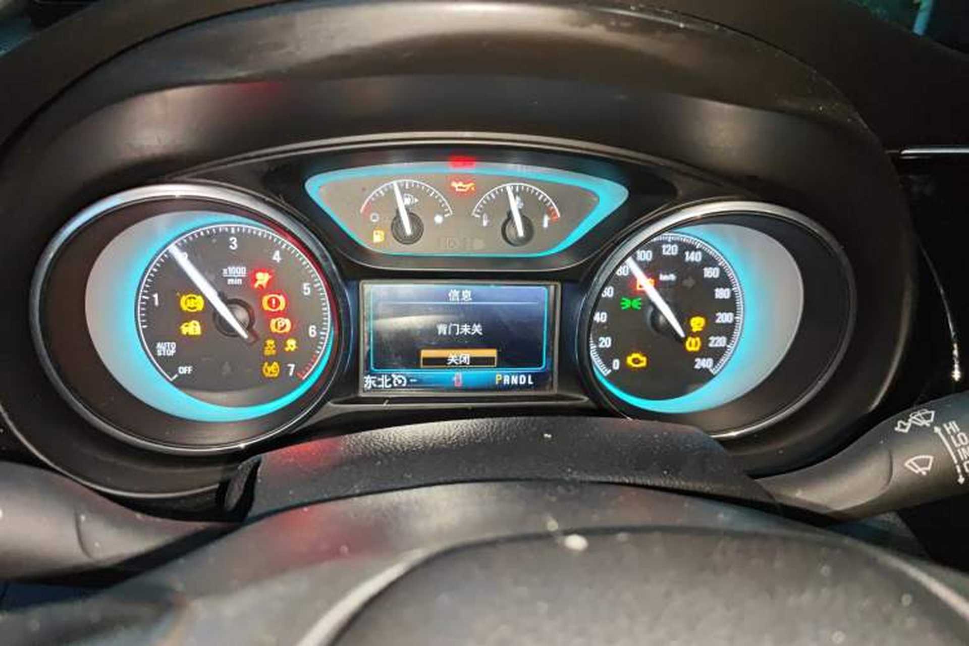 Used Buick Envision 2017 20T Two-Wheel Drive Luxury Model Instrument Cluster