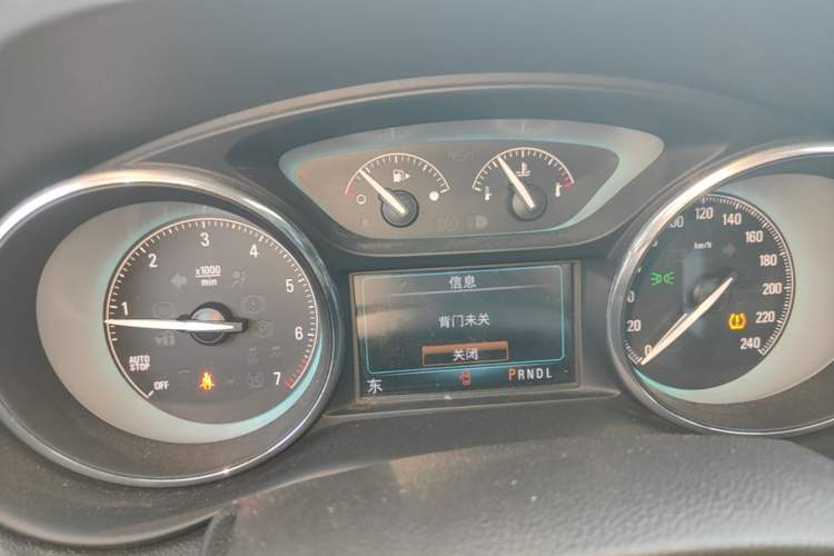 Used Buick Envision 2017 20T Two-Wheel Drive Luxury Model Instrument Cluster
