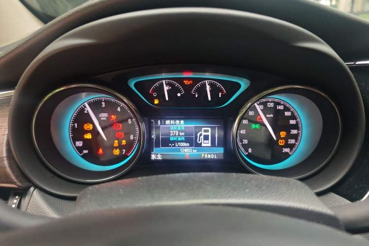 Used Buick Envision 2017 28T Four-Wheel Drive Elite Model Instrument Cluster