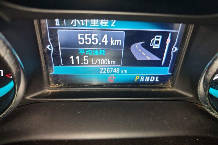 Used Buick Envision 2017 20T Two-Wheel Drive Leading Version Odometer Close Up