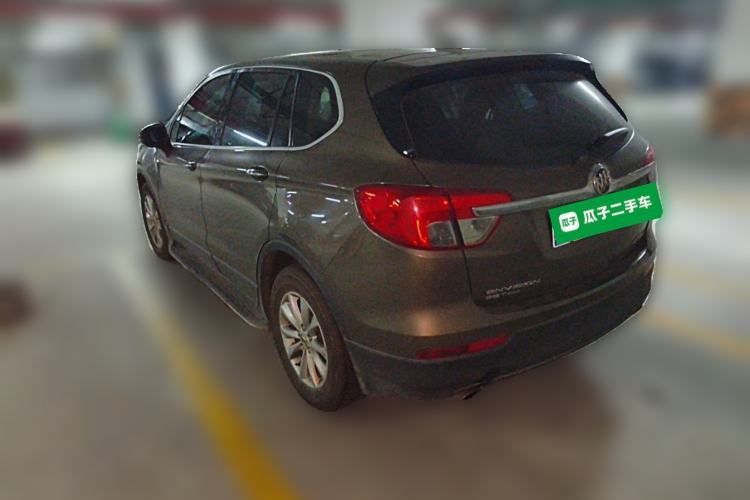Used Buick Envision 2017 28T Four-Wheel Drive Elite Model Rear Left 45 Deg