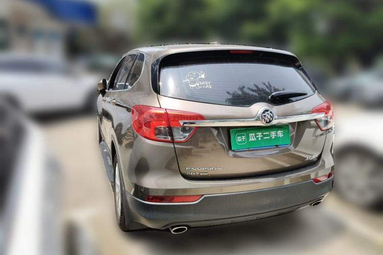 Used Buick Envision 2017 28T Four-Wheel Drive Elite Model Rear Left 45 Deg