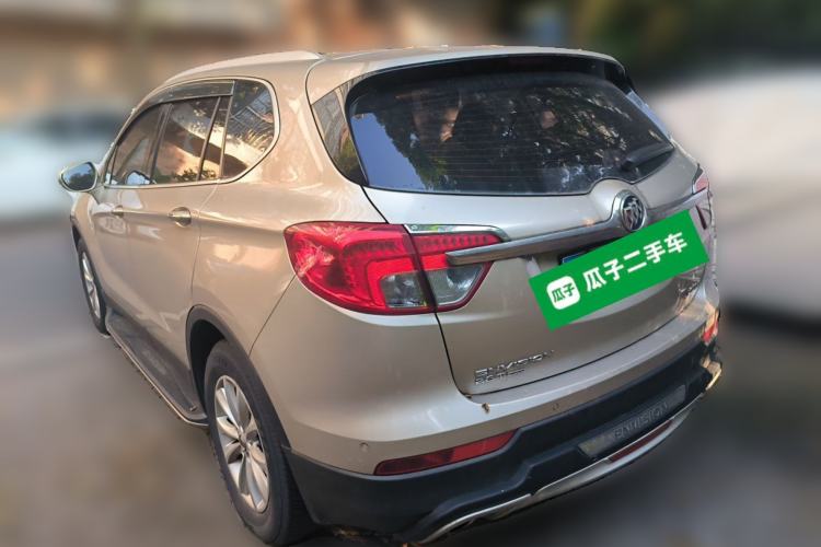 Used Buick Envision 2017 28T Four-Wheel Drive Luxury Model Rear Left 45 Deg