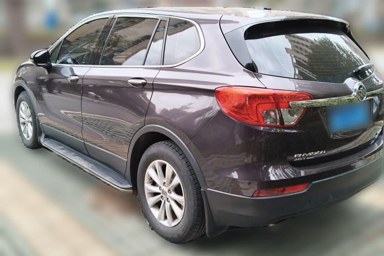 Used Buick Envision 2017 28T Four-Wheel Drive Elite Model Rear Left 45 Deg